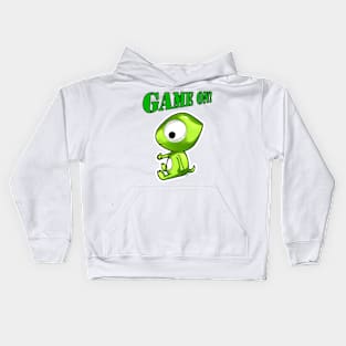 Chameleon Game On Kids Hoodie